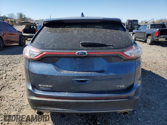 2018 Ford Edge SEL with VIN 2FMPK4J87JBB27599, listed as a Copart auction lot 47425335 with 61,797 mi miles and Salvage Title. Bid and sale history available at carsss.com. Image 6.