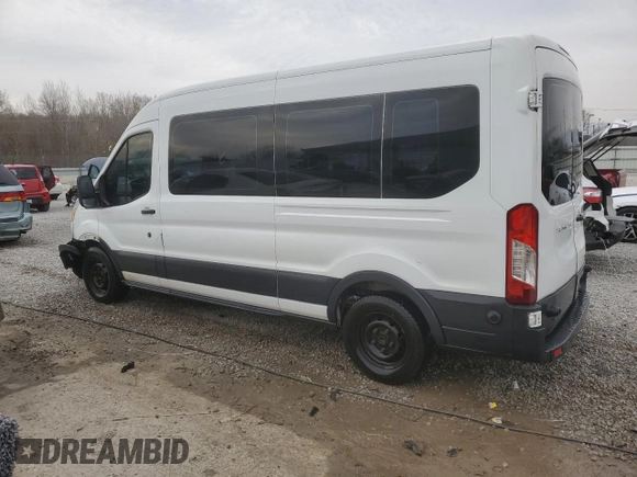 2015 Ford Transit XL with VIN 1FBAX2CM6FKA75622, listed as a Copart auction lot 49410195 with 373,295 mi miles and Salvage title. Bid and sale history available at DreamBid. Image 2.