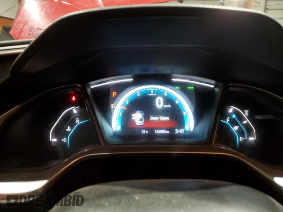 2017 Honda Civic Sedan EX-T with VIN 2HGFC1F46HH109069, listed as a Copart auction lot 43566295 with 162,505 mi miles and Clean Title. Bid and sale history available at carsss.com. Image 9.