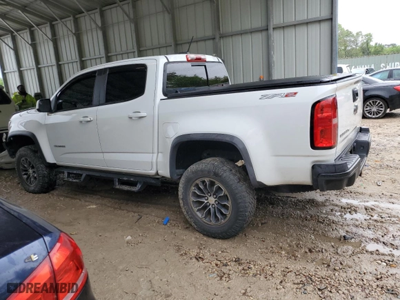 2019 Chevrolet Colorado 4WD ZR2 with VIN 1GCGTEEN5K1256848, listed as a Copart auction lot 51668185 with 99,913 mi miles and Non Repairable. Bid and sale history available at carsss.com. Image 2.