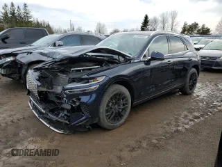 2025 Genesis GV70 2.5T z VIN KMUMADTB6SU174280, wystawiony jako Copart lot #51656635 z przebiegiem 11 248 mil mil oraz Szkoda całkowita • Salvage title. Historia ofert i sprzedaży dostępna na DreamBid. Obrazek 1.