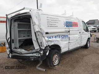 2023 Ford Transit Cargo with VIN 1FTYE1Y82PKB92413, listed as a IAAI auction lot 41702808 with 20,144 mi miles and . Bid and sale history available at DreamBid. Image 6.