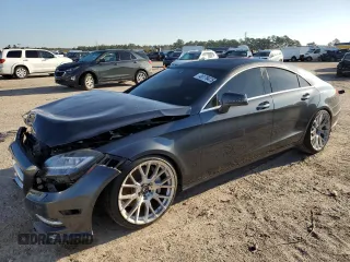 2014 Mercedes-Benz CLS-Class CLS 550 with VIN WDDLJ7DBXEA095706, listed as a Copart auction lot 45179475 with 98,758 mi miles and Salvage Title. Bid and sale history available at carsss.com. Image 1.