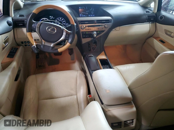 2015 Lexus RX 450h with VIN 2T2BC1BA6FC010456, listed as a Copart auction lot 56716465 with 130,160 mi miles and Salvage title. Bid and sale history available at DreamBid. Image 8.
