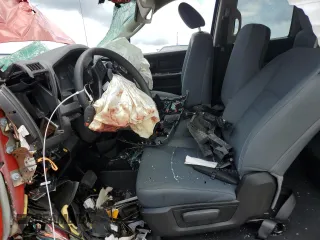2019 Ram 1500 Express with VIN 1C6RR6FT4KS730770, listed as a Copart auction lot 56826355 with Not provided miles and Salvage title. Bid and sale history available at DreamBid. Image 7.