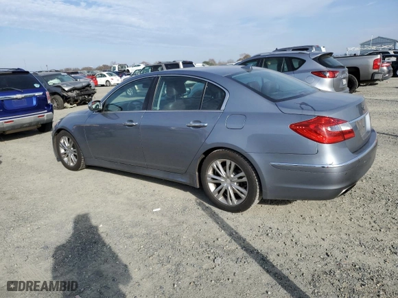 2014 Hyundai Genesis 3.8L with VIN KMHGC4DD3EU260379, listed as a Copart auction lot 42351225 with 169,992 mi miles and Salvage Title. Bid and sale history available at carsss.com. Image 2.