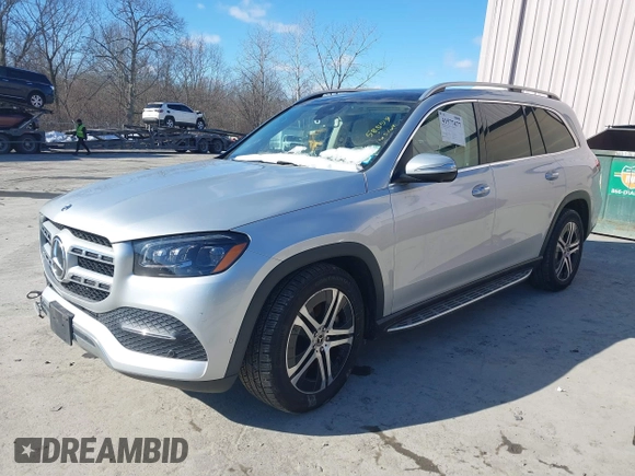 2020 Mercedes-Benz GLS with VIN 4JGFF5KE7LA187357, listed as a IAAI auction lot 41577477 with 58,859 mi miles. Bid and sale history available at carsss.com. Image 17.