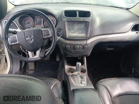 2015 Dodge Journey Crossroad with VIN 3C4PDDGG6FT601017, listed as a Copart auction lot 55485625 with 102,698 mi miles and Salvage title. Bid and sale history available at DreamBid. Image 8.