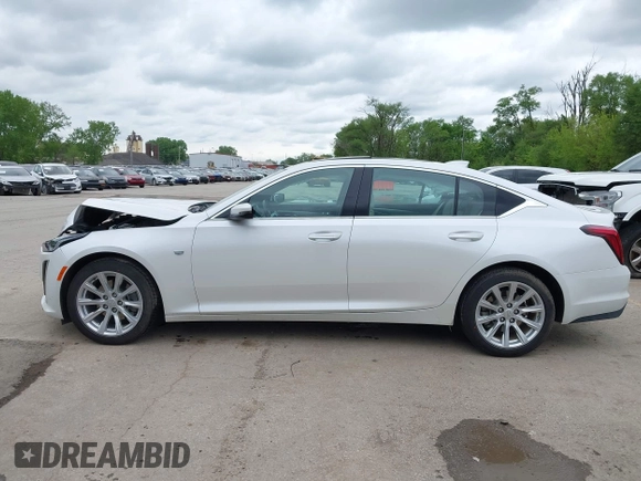 2024 Cadillac CT5 Luxury с VIN 1G6DX5RK5R0103588, выставлен на аукционе IAAI как лот 42155813 с пробегом 59 048 миль миль и . История ставок и продаж доступна на DreamBid. Изображение 14.