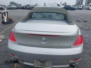 2005 BMW 6 Series 645Ci with VIN WBAEK73495B324371, listed as a IAAI auction lot 41496290 with 109,251 mi miles. Bid and sale history available at carsss.com. Image 16.