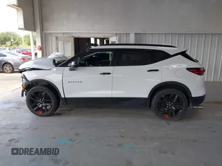 2022 Chevrolet Blazer LT with VIN 3GNKBCR44NS148766, listed as a IAAI auction lot 42482167 with 58,499 mi miles and . Bid and sale history available at DreamBid. Image 15.
