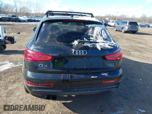 2015 Audi Q3 Prestige with VIN WA1GFCFS4FR004025, listed as a IAAI auction lot 41286031 with 103,132 mi miles and . Bid and sale history available at DreamBid. Image 16.