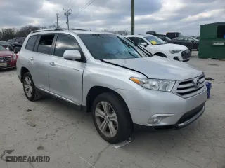2012 Toyota Highlander Limited with VIN 5TDYK3EH5CS062296, listed as a Copart auction lot 87281834 with 0 mi miles and Salvage Title. Bid and sale history available at carsss.com. Image 4.