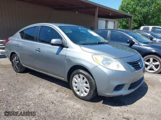 2012 Nissan Versa SL with VIN 3N1CN7AP9CL898644, listed as a IAAI auction lot 41971265 with 1 mi miles. Bid and sale history available at carsss.com. Image 1.