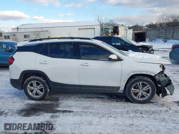 2018 GMC Terrain SLE with VIN 3GKALMEV1JL381034, listed as a IAAI auction lot 41345745 with 54,029 mi miles. Bid and sale history available at carsss.com. Image 13.