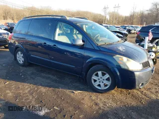 2004 Nissan Quest S with VIN 5N1BV28UX4N369157, listed as a IAAI auction lot 41158313 with Not Provided miles. Bid and sale history available at carsss.com. Image 1.