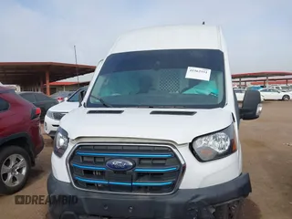 2022 Ford E-Transit Cargo with VIN 1FTBW3XK4NKA09599, listed as a IAAI auction lot 41562551 with 58,035 mi miles. Bid and sale history available at carsss.com. Image 12.