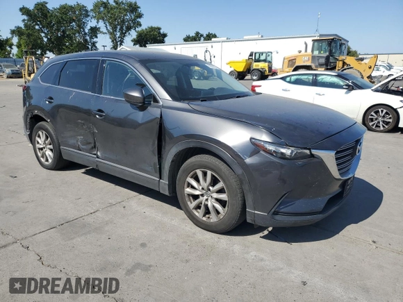 2016 Mazda CX-9 Touring with VIN JM3TCACY1G0108947, listed as a Copart auction lot 58562225 with 86,014 mi miles and Salvage title. Bid and sale history available at DreamBid. Image 4.