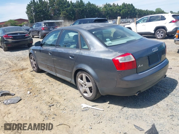 2003 Audi A4 1.8T z VIN WAULC68E13A211131, wystawiony jako IAAI lot #42320859 z przebiegiem 174 158 mil mil oraz . Historia ofert i sprzedaży dostępna na DreamBid. Obrazek 3.