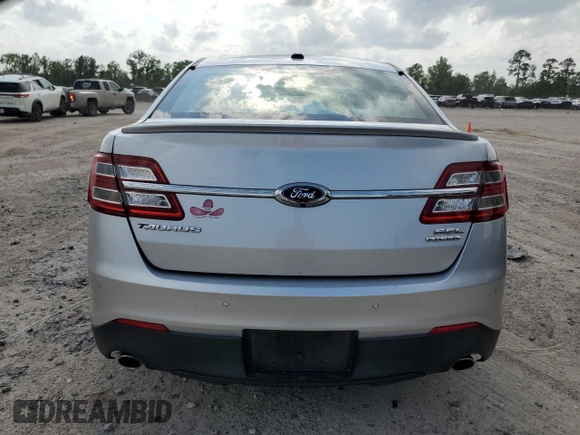 2015 Ford Taurus SEL with VIN 1FAHP2E80FG207342, listed as a Copart auction lot 55469205 with 116,529 mi miles and Clean Title. Bid and sale history available at carsss.com. Image 6.