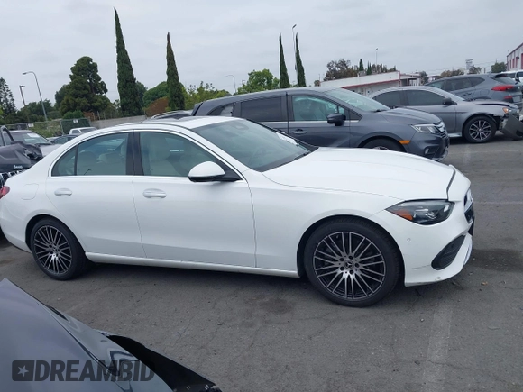 2023 Mercedes-Benz C 300 with VIN W1KAF4GB7PR092981, listed as a IAAI auction lot 42373437 with 18,028 mi miles and . Bid and sale history available at DreamBid. Image 13.