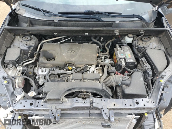 2019 Toyota RAV4 LE with VIN JTMH1RFV5KD027262, listed as a Copart auction lot 53493345 with 122,617 mi miles and Salvage title. Bid and sale history available at DreamBid. Image 11.