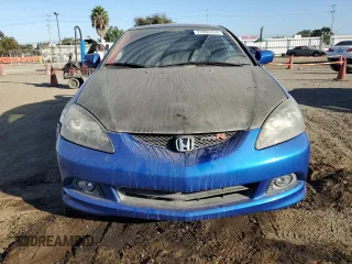 2006 Acura RSX Type-S Leather with VIN JH4DC53076S003491, listed as a Copart auction lot 77895724 with 127,747 mi miles and Salvage Title. Bid and sale history available at carsss.com. Image 5.