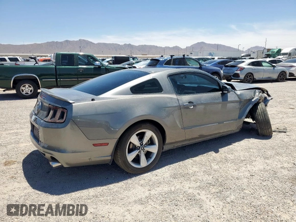 2013 Ford Mustang GT with VIN 1ZVBP8CF0D5266823, listed as a Copart auction lot 56985855 with 80,552 mi miles and Salvage title. Bid and sale history available at DreamBid. Image 3.
