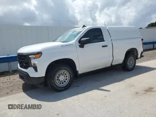 2023 Chevrolet Silverado 1500 Work Truck with VIN 3GCNAAEK5PG365248, listed as a Copart auction lot 51182355 with 161,703 mi miles and Clean Title. Bid and sale history available at carsss.com. Image 1.