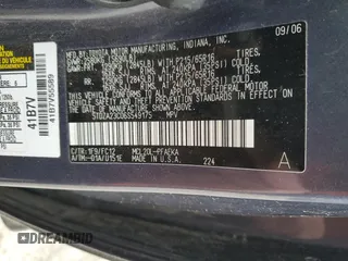 2006 Toyota Sienna CE with VIN 5TDZA23C06S549175, listed as a Copart auction lot 86749564 with 209,054 mi miles and Salvage Title. Bid and sale history available at carsss.com. Image 13.
