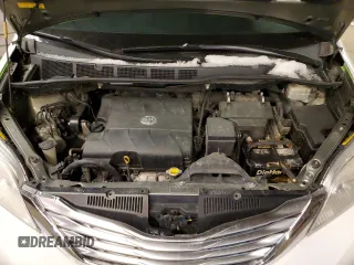 2011 Toyota Sienna XLE AAS with VIN 5TDYK3DC9BS020976, listed as a Copart auction lot 46280905 with 258,265 mi miles and Salvage Title. Bid and sale history available at DreamBid. Image 12.