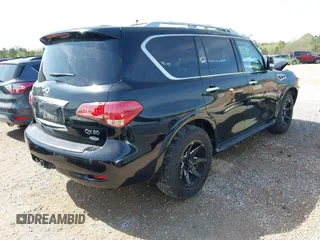 2014 Infiniti QX80 z VIN JN8AZ2NFXE9554706, wystawiony jako IAAI lot #41930947 z przebiegiem 133 655 mil mil oraz . Historia ofert i sprzedaży dostępna na DreamBid. Obrazek 4.