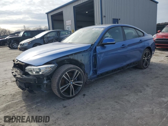 2016 BMW 4 Series 428i xDrive with VIN WBA4C9C50GG135644, listed as a Copart auction lot 45913995 with 56,297 mi miles and Salvage Title. Bid and sale history available at DreamBid. Image 1.