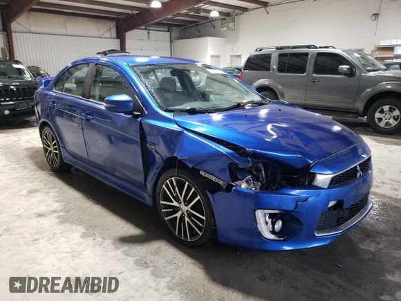 2017 Mitsubishi Lancer ES with VIN JA32V2FW1HU000514, listed as a Copart auction lot 82189384 with 111,642 mi miles and Salvage Title. Bid and sale history available at carsss.com. Image 4.