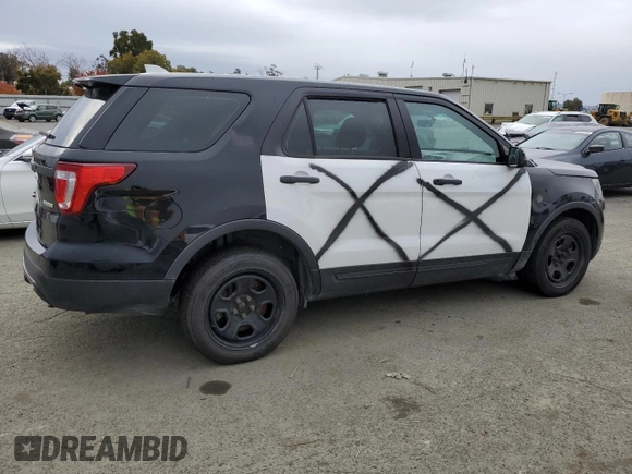 2017 Ford Police Interceptor Utility z VIN 1FM5K8AT3HGC86304, wystawiony jako Copart lot #81645544 z przebiegiem 138 022 mil mil oraz Czysty tytuł • Clean title. Historia ofert i sprzedaży dostępna na DreamBid. Obrazek 3.