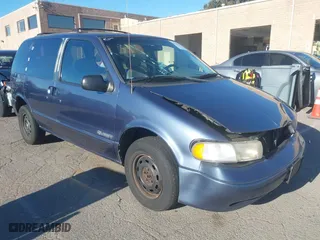 1997 Nissan Quest XE with VIN 4N2DN1118VD850276, listed as a IAAI auction lot 41403441 with 207,530 mi miles. Bid and sale history available at carsss.com. Image 1.