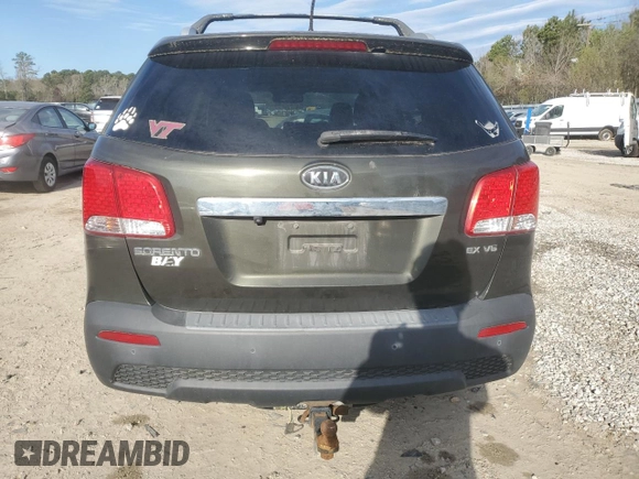 2012 Kia Sorento EX with VIN 5XYKUDA23CG243241, listed as a Copart auction lot 50868505 with 277,067 mi miles and Clean Title. Bid and sale history available at carsss.com. Image 6.