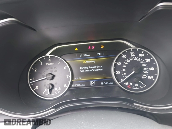 2016 Nissan Maxima Platinum with VIN 1N4AA6AP4GC414574, listed as a IAAI auction lot 41353383 with 153,387 mi miles and . Bid and sale history available at DreamBid. Image 7.