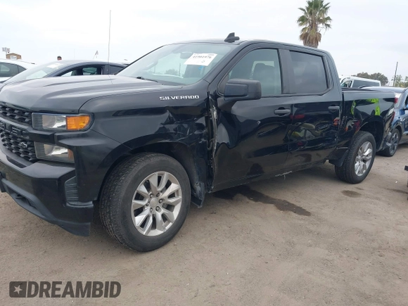 2021 Chevrolet Silverado 1500 Custom with VIN 1GCPWBEK7MZ150417, listed as a IAAI auction lot 41901976 with 121,570 mi miles and . Bid and sale history available at DreamBid. Image 17.