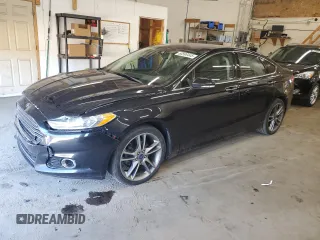 2013 Ford Fusion Titanium with VIN 3FA6P0K93DR341938, listed as a Copart auction lot 50598445 with 173,917 mi miles and Salvage Title. Bid and sale history available at carsss.com. Image 1.