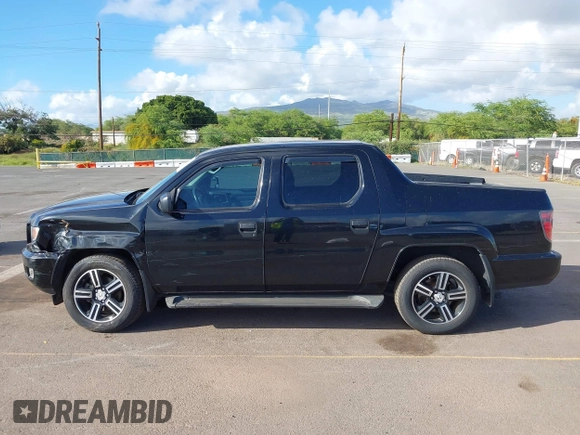 2013 Honda Ridgeline Sport with VIN 5FPYK1F70DB011814, listed as a IAAI auction lot 41689579 with 136,251 mi miles and . Bid and sale history available at DreamBid. Image 14.