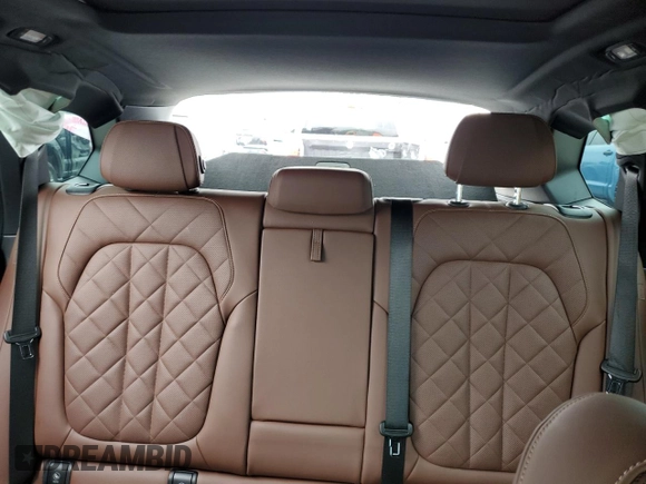 2023 BMW X5 sDrive40i with VIN 5UXCR4C07P9R26891, listed as a Copart auction lot 46105455 with 3,843 mi miles and Salvage Title. Bid and sale history available at carsss.com. Image 10.