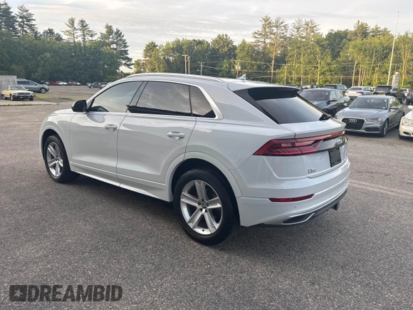 2019 Audi Q8 Premium with VIN WA1AVAF12KD018856, listed as a IAAI auction lot 42533449 with 122,353 mi miles and . Bid and sale history available at DreamBid. Image 3.