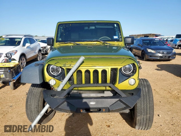 2007 Jeep Wrangler Unlimited X with VIN 1J4GB39197L207883, listed as a Copart auction lot 58778195 with 173,262 mi miles and Salvage title. Bid and sale history available at DreamBid. Image 5.