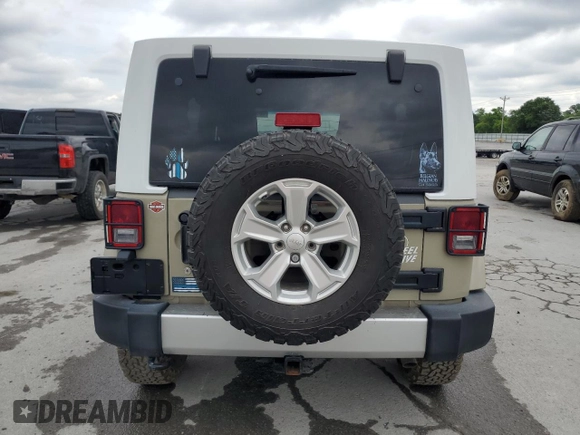 2017 Jeep Wrangler Unlimited 75th Anniversary z VIN 1C4BJWEG9HL620869, wystawiony jako Copart lot #58958945 z przebiegiem 54 207 mil mil oraz Szkoda całkowita • Salvage title. Historia ofert i sprzedaży dostępna na DreamBid. Obrazek 6.