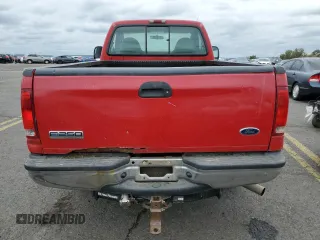 2005 Ford Super Duty F-250 XL with VIN 1FTNF21585EB24568, listed as a Copart auction lot 72561054 with 147,449 mi miles and Salvage Title. Bid and sale history available at carsss.com. Image 6.