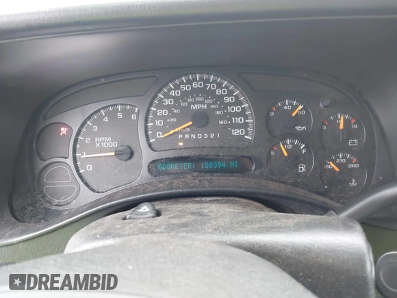 2006 Chevrolet Silverado 1500 Work Truck with VIN 1GCEC19X86Z156259, listed as a IAAI auction lot 42029362 with 188,394 mi miles. Bid and sale history available at carsss.com. Image 7.