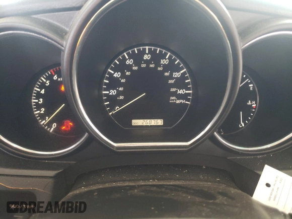 2004 Lexus RX 330 with VIN JTJGA31U540018950, listed as a Copart auction lot 53988525 with 268,767 mi miles and Salvage Title. Bid and sale history available at DreamBid. Image 9.