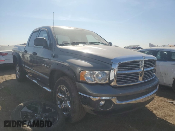 2005 Dodge 1500 SLT with VIN 1D7HU18D55S191940, listed as a Copart auction lot 48804865 with 140,680 mi miles and Salvage Title. Bid and sale history available at carsss.com. Image 4.