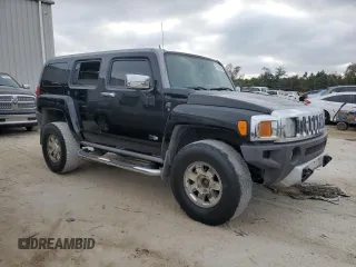 2008 Hummer H3 SUV Luxury with VIN 5GTEN43E388189299, listed as a Copart auction lot 77848644 with 162,653 mi miles and Salvage Title. Bid and sale history available at carsss.com. Image 4.